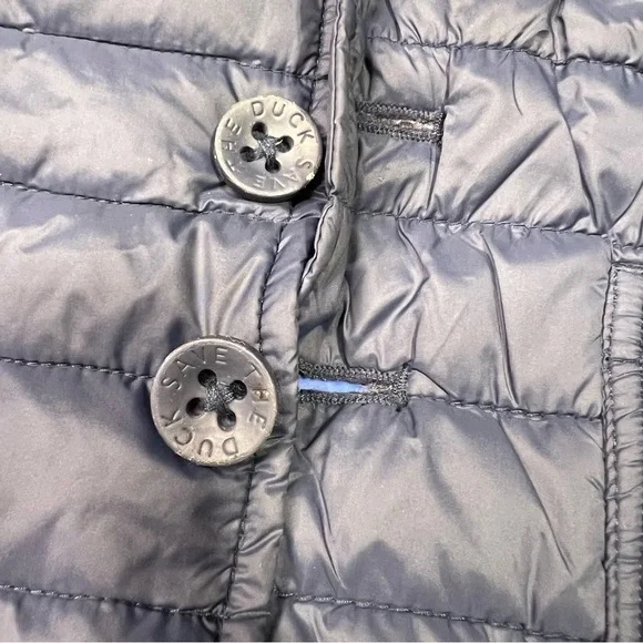 SAVE THE DUCK Jacket Dark Blue Kids Ultralight Puffer Jacket - Picture 3 of 6